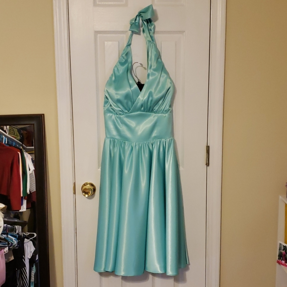 Pinup Couture/Dixiefried halter dress